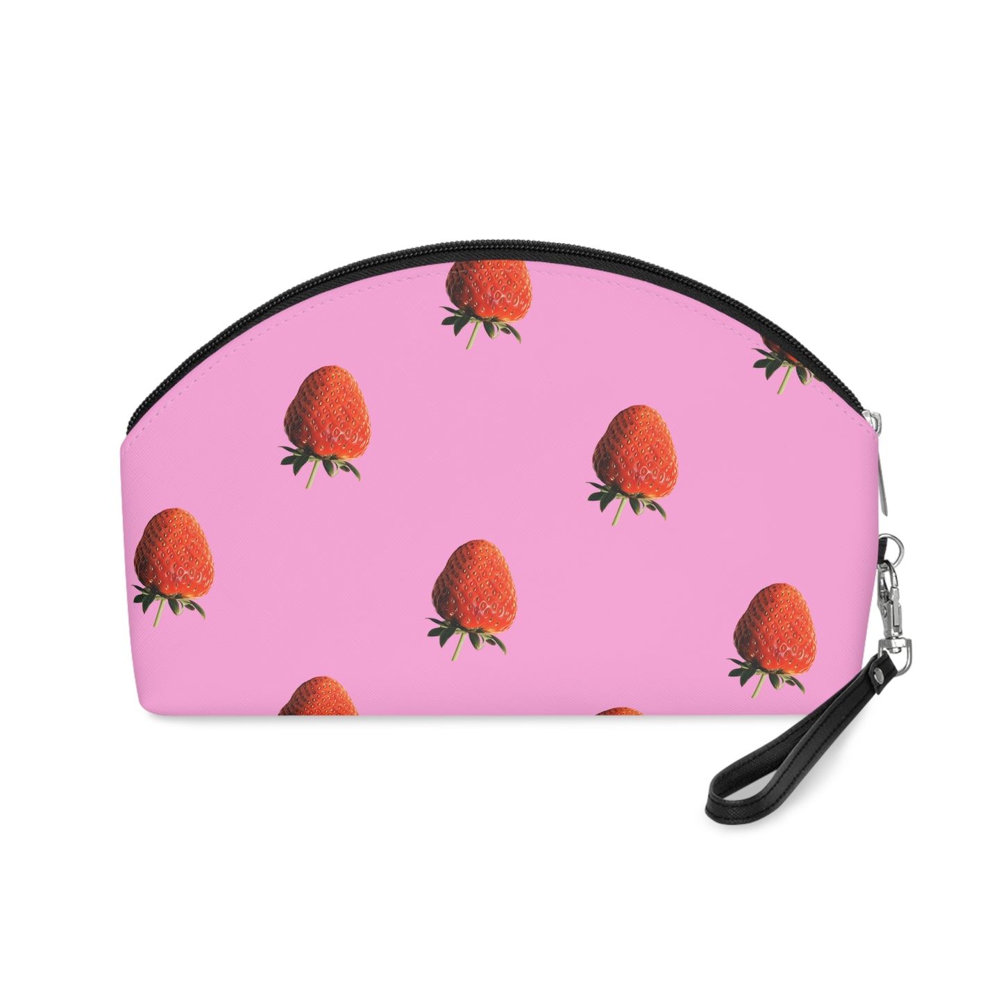 Strawberry Pink Makeup Bag