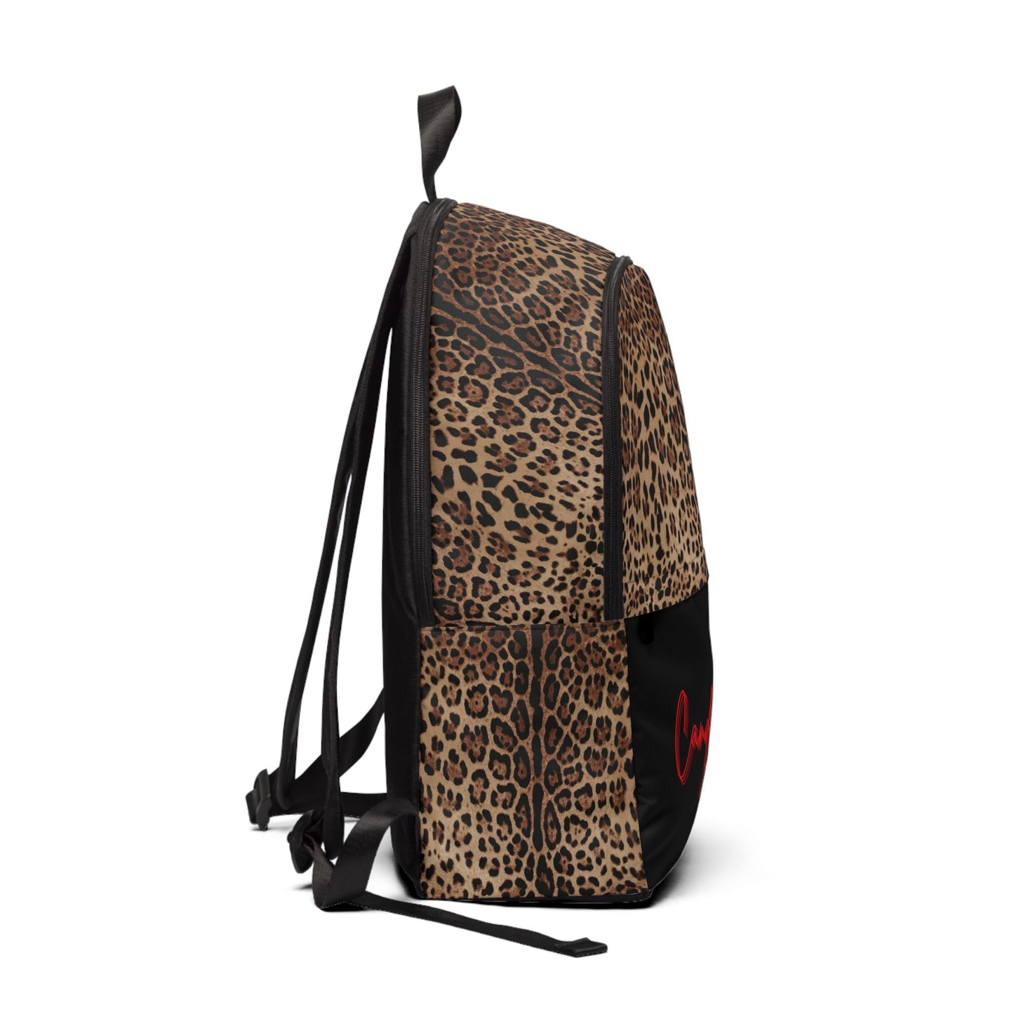 Wild Leopard red Backpack