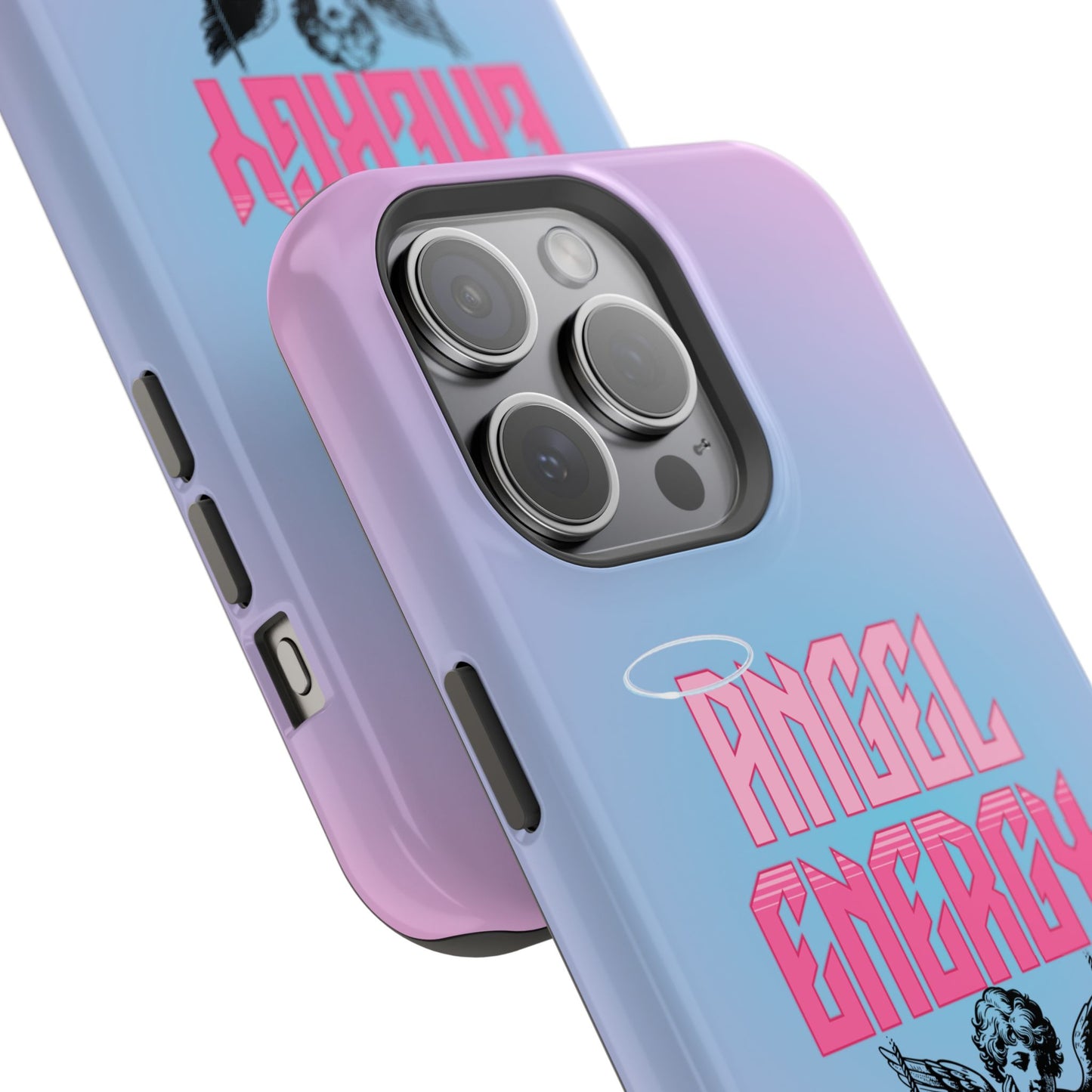 Angel Energy Pink Light Blue Miss MagSafe Tough Case