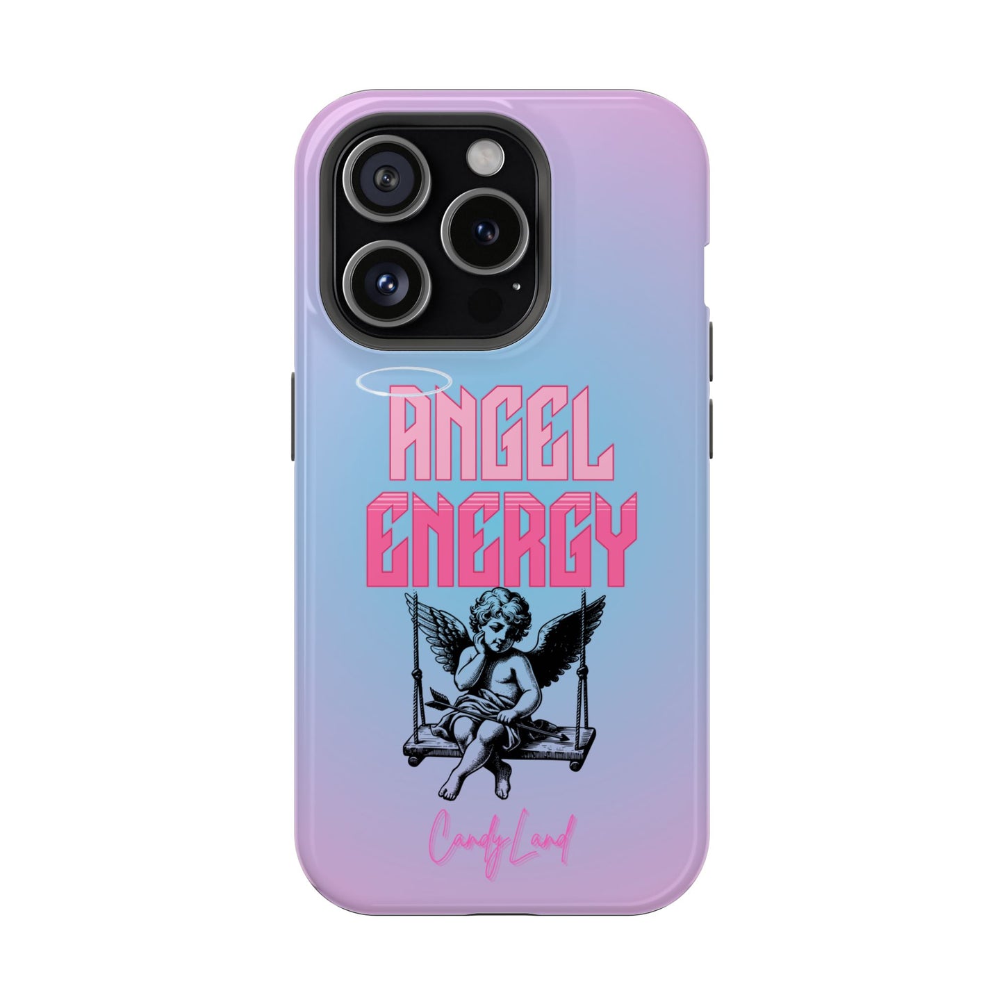 Angel Energy Pink Light Blue Miss MagSafe Tough Case