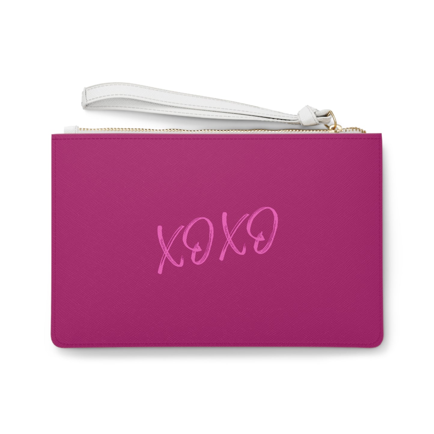 Wild Leopard Pink XOXO Clutch