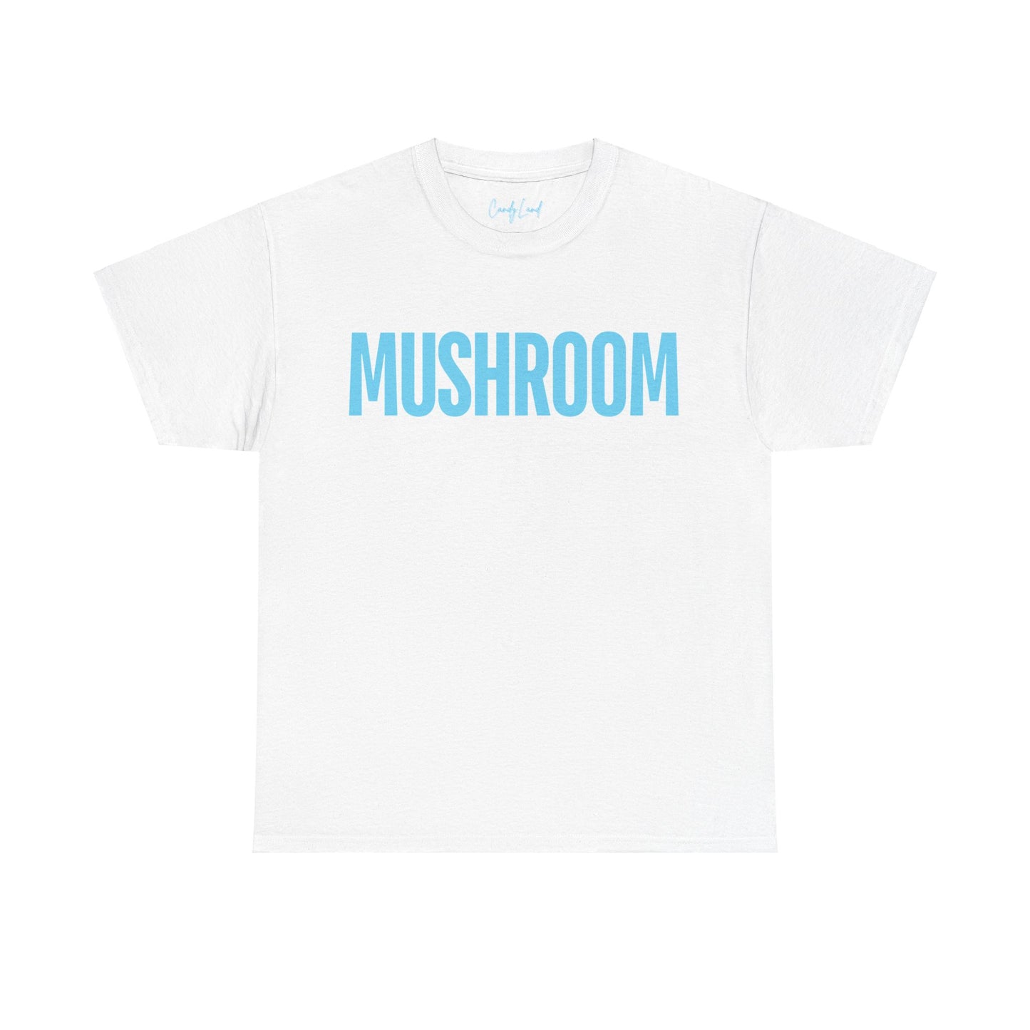 MUSHROOM light blue +C. OVERSIZED T-Shirt