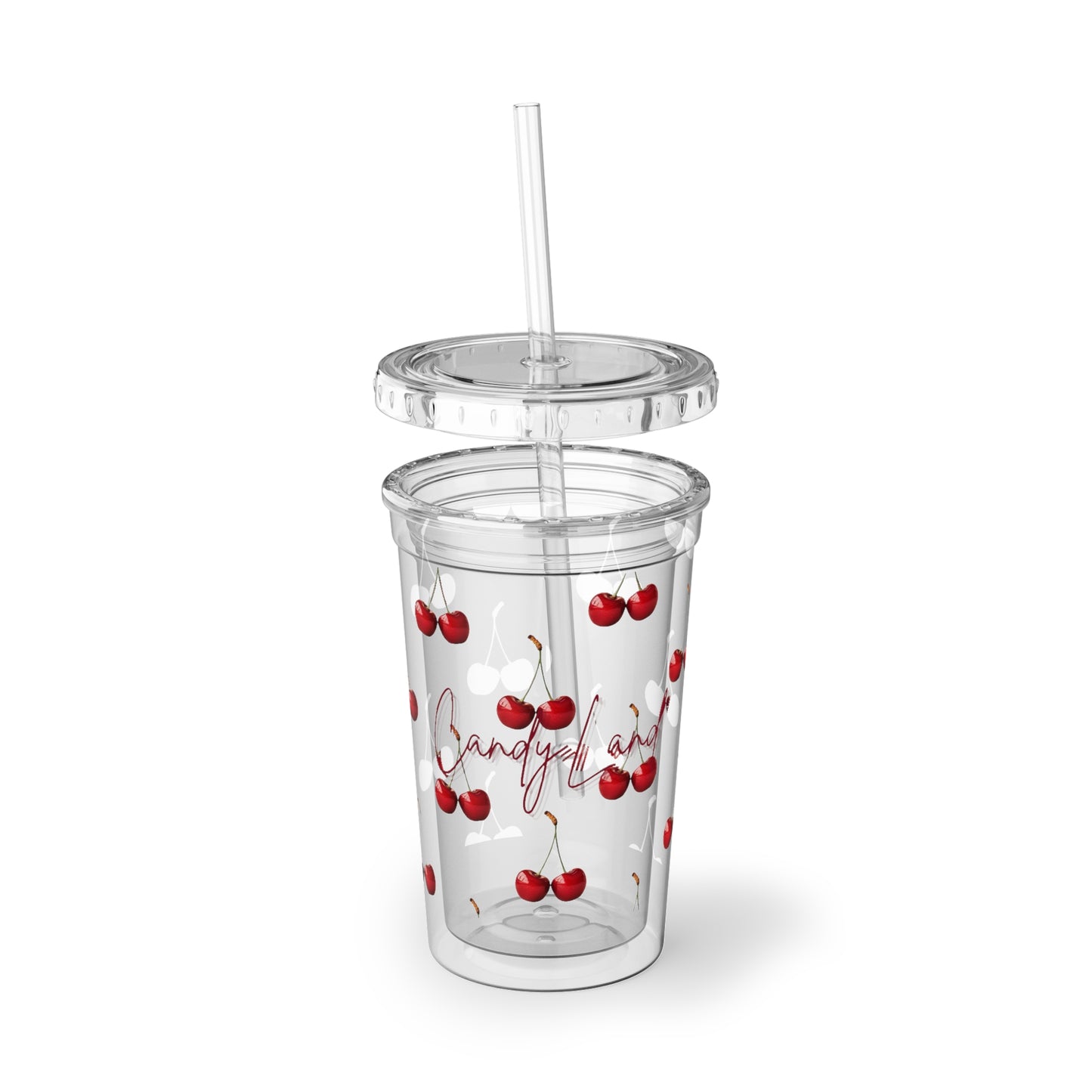 Cherry Red Vacation Cup