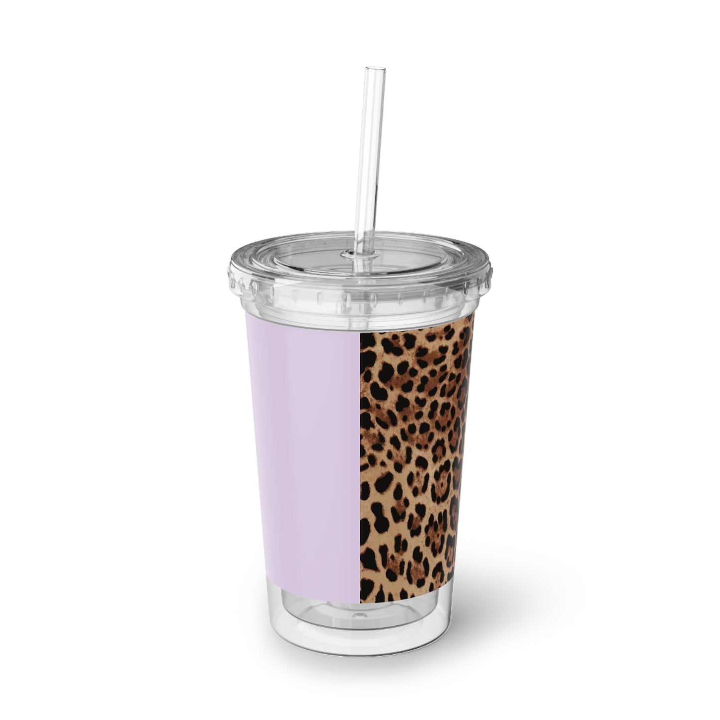 Wild Leopard Lavender XOXO Vacation Cup